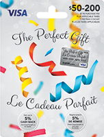 The Perfect Gift VISA Confetti 50-200