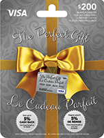 The Perfect Gift VISA 200